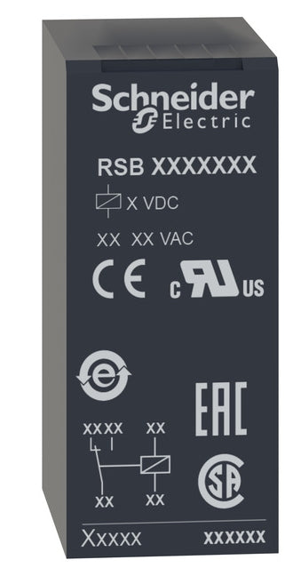 Interface Relay, Plug In, double pole