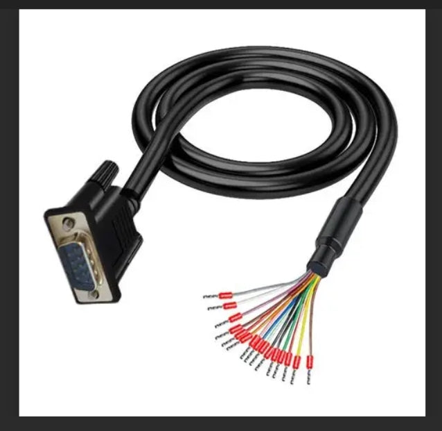 Extension cable, Male 9Pin.