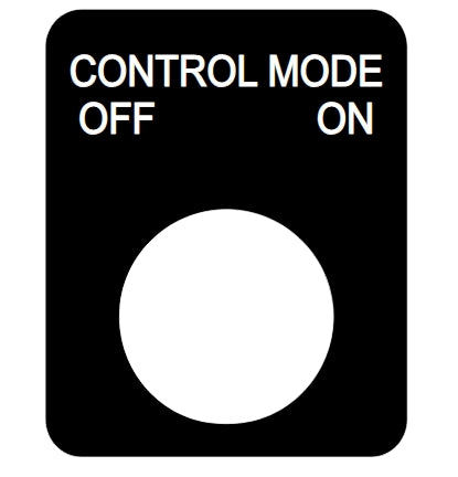 Legend Plate - Custom Engraving